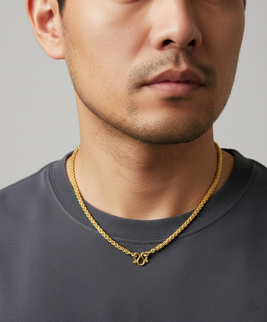 925 Silver | 24K Gold Plating | 13g