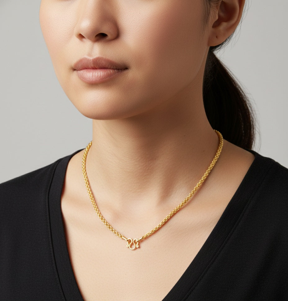 925 Silver | 24K Gold Plating | 13g