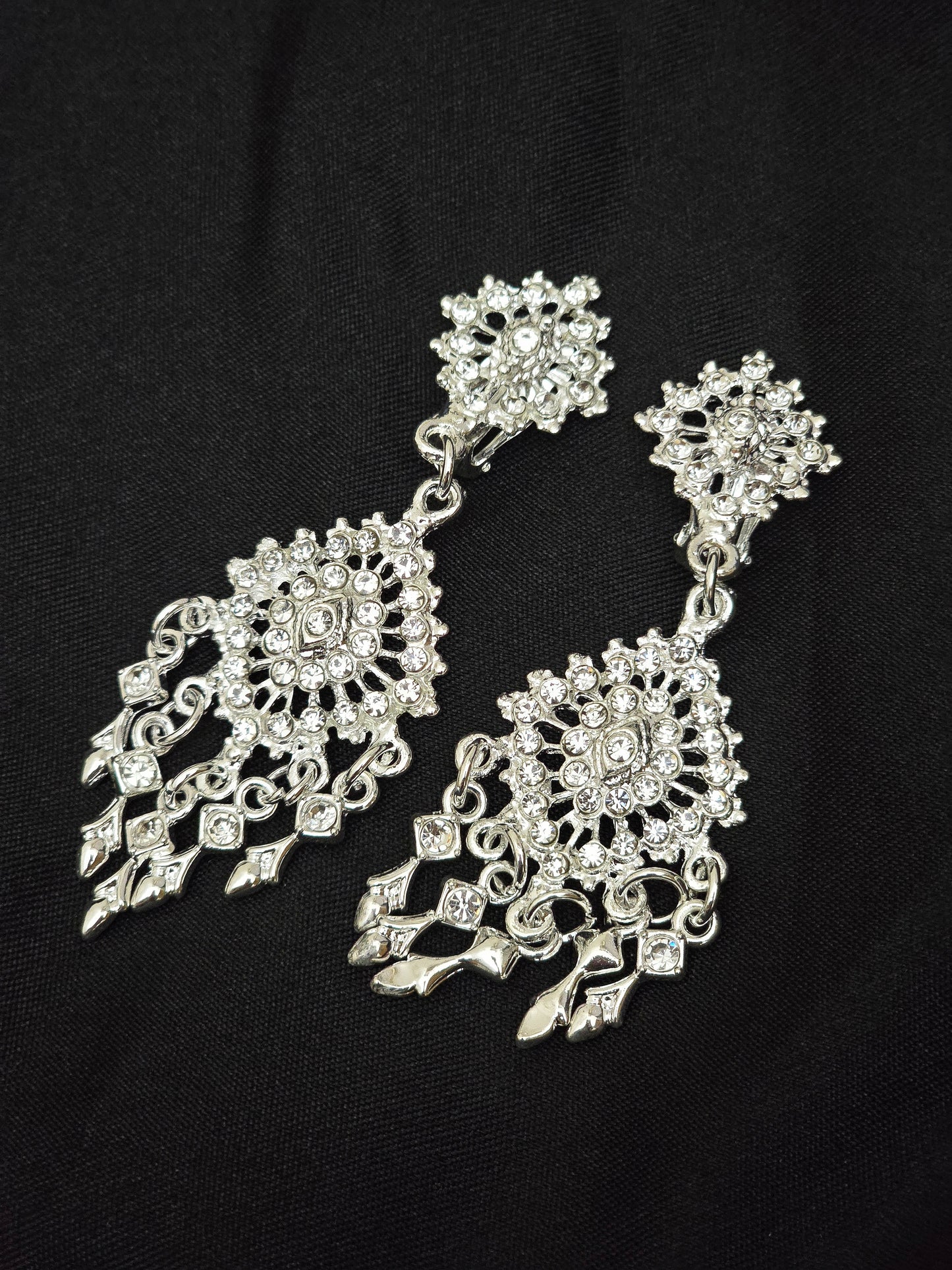 Silver Diamond Thai Necklace