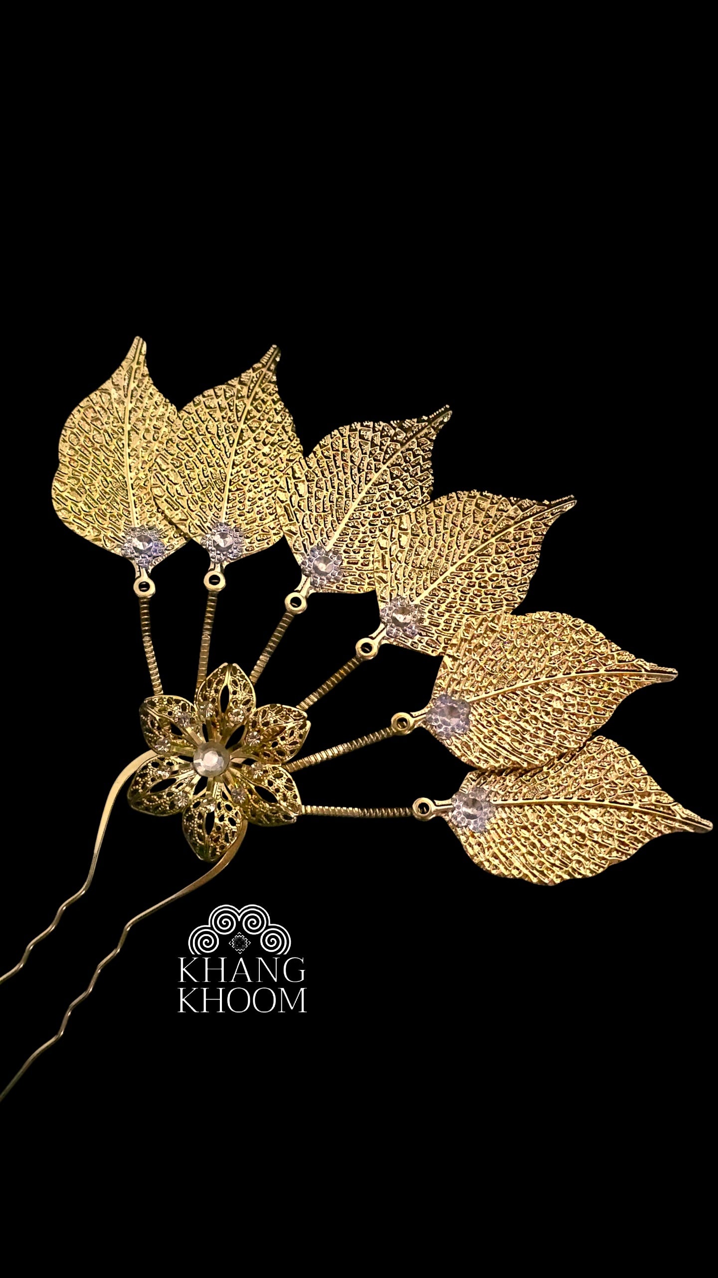 Small Leaf Hairstick Pin