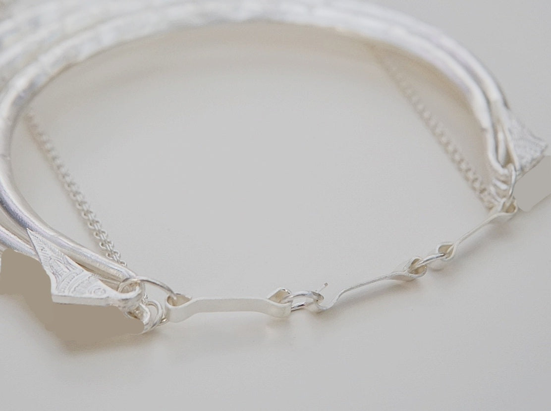 Hmong Round Xauv with Chains