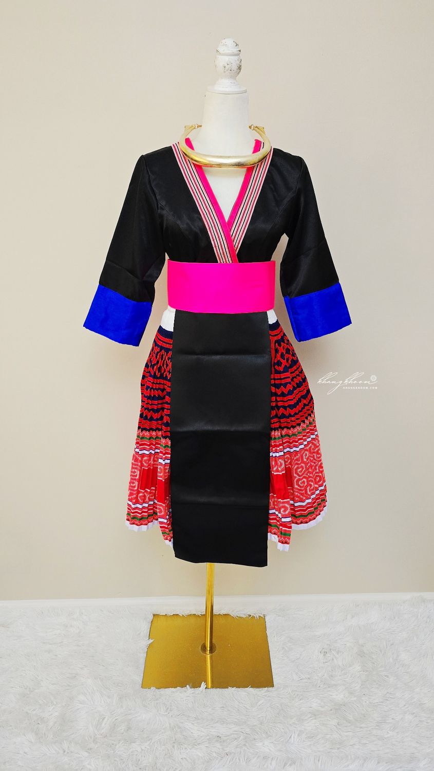 hmong traditional dress Hmong Woman Clothes – Khang Khoom