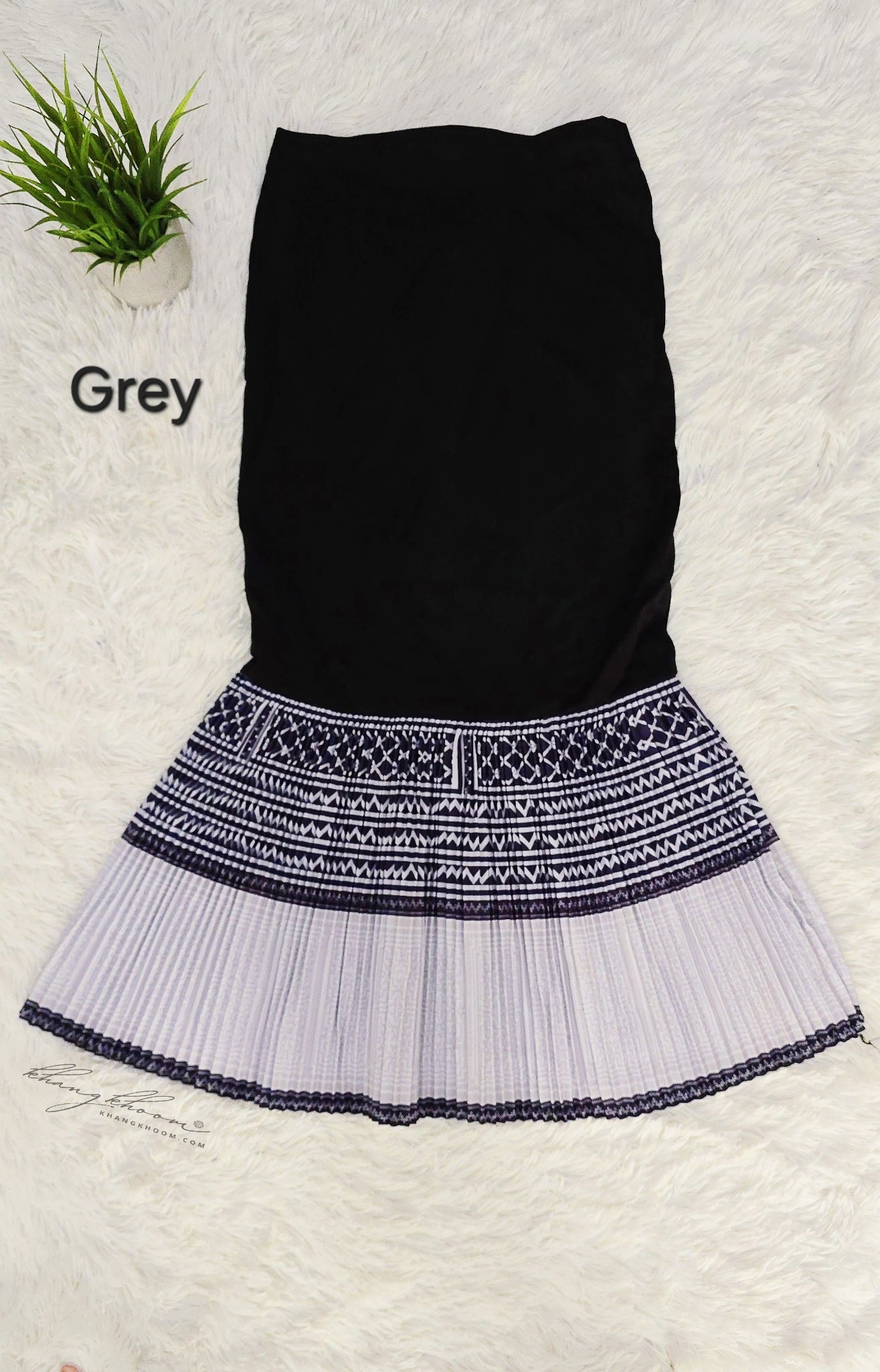 Grey Mermaid Skirt