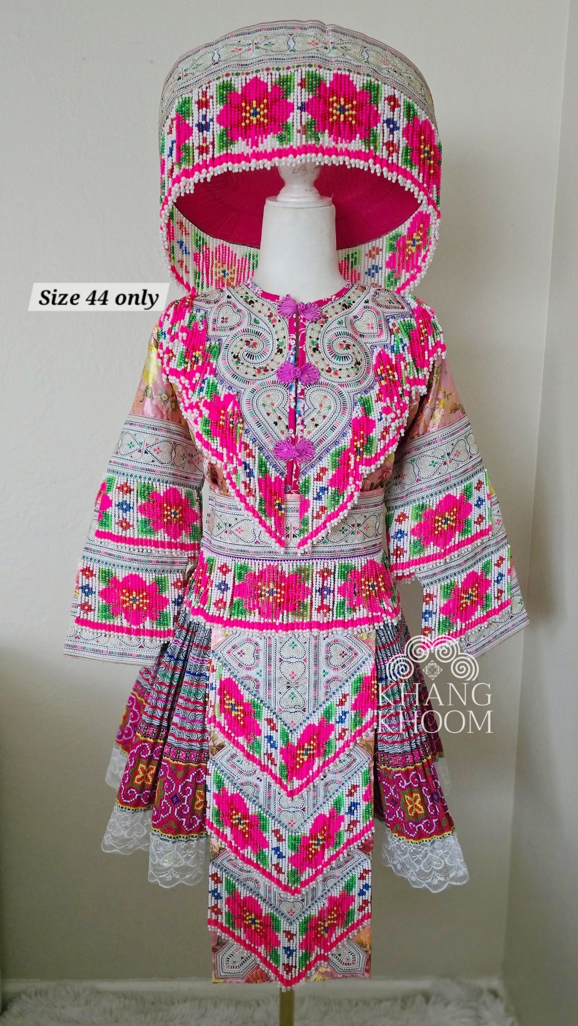 Hmong Chinese Fuchsia Pink