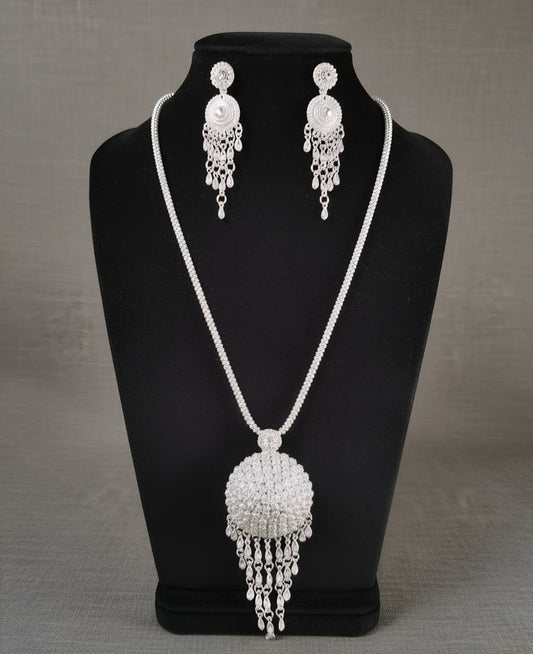 Silver Pikun Necklace Set
