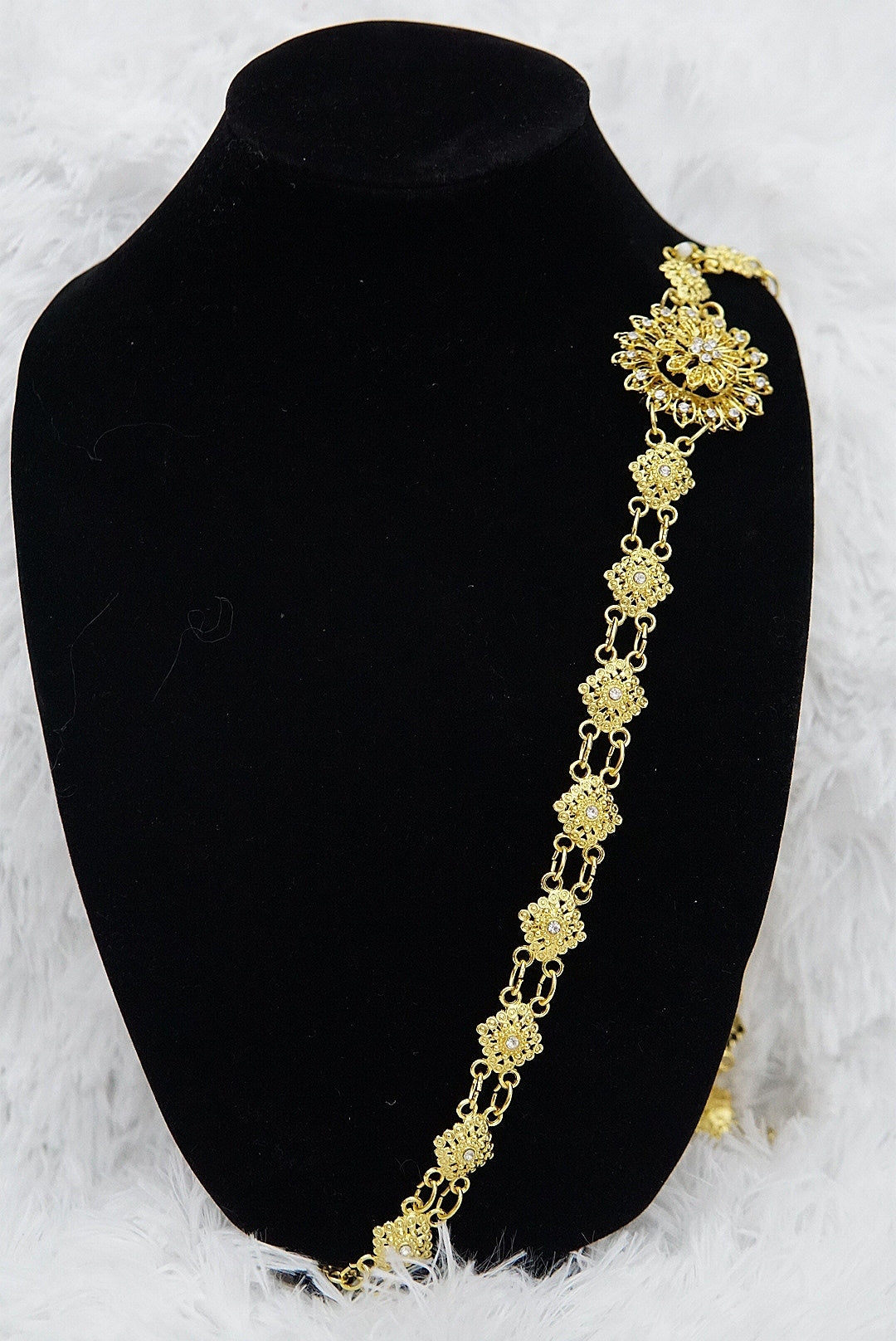 Gold Thai Crossbody Chain 05