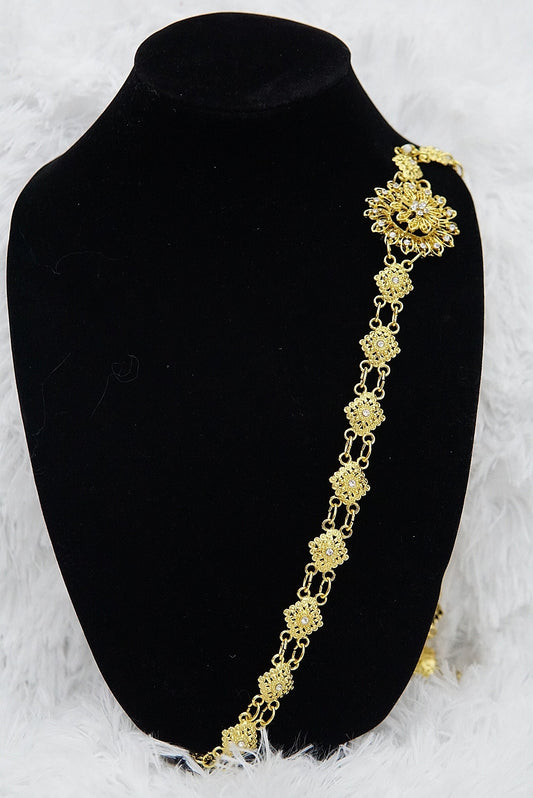 Gold Thai Crossbody Chain 05