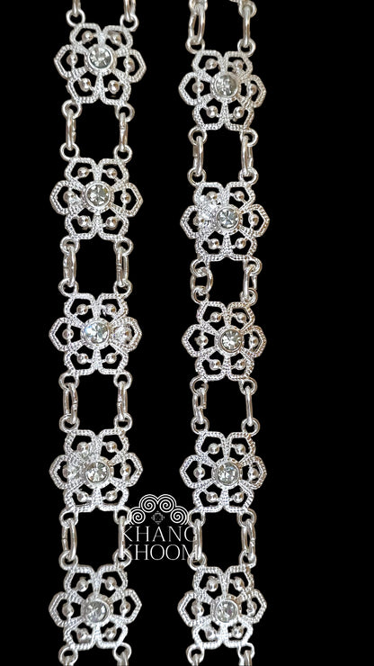 Silver Thai Crossbody Chain 02