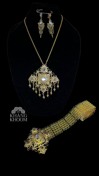 Thai Necklace and Belt Set 2