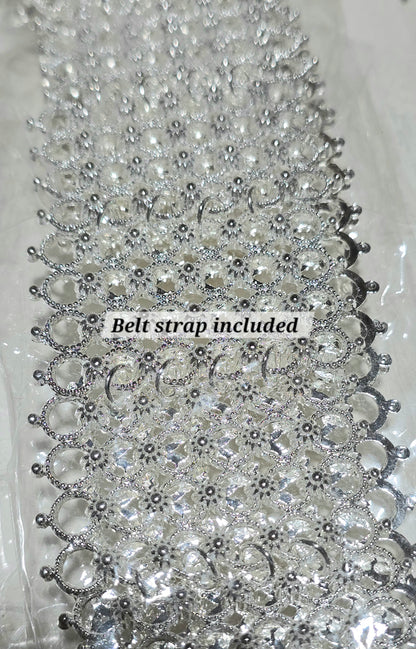 Large Silver Necklace set