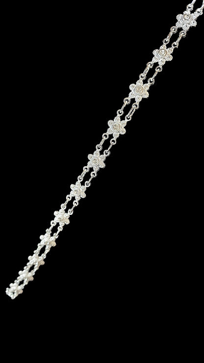 Silver Thai Crossbody Chain 02