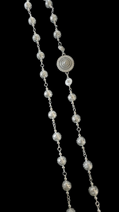 Silver Thai Crossbody Chain 04