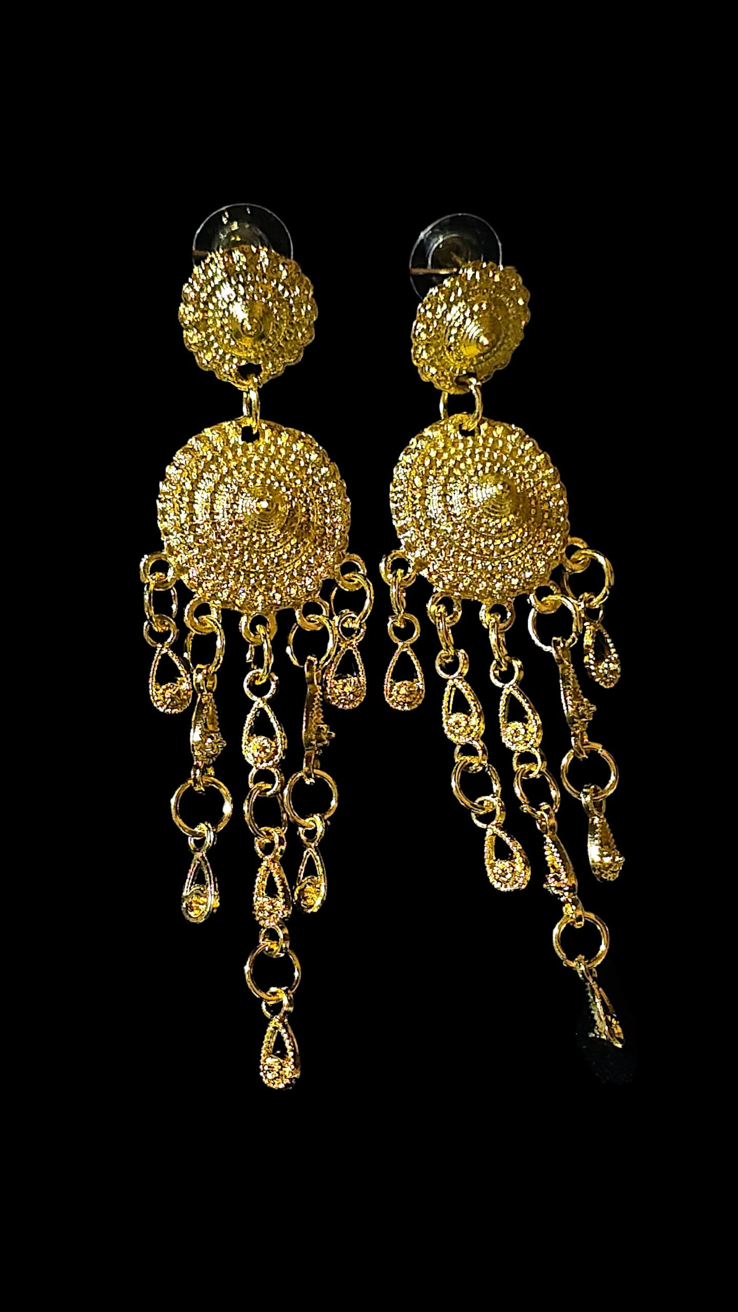 Gold Banana Blossom Necklace Set