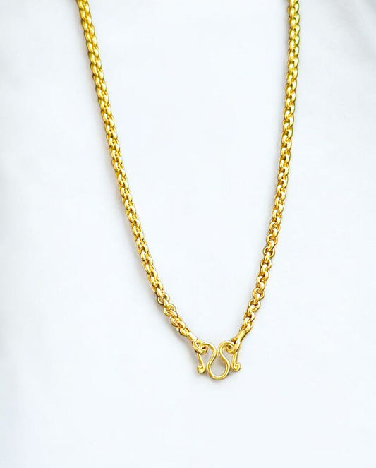 925 Silver | 24K Gold Plating | 13g