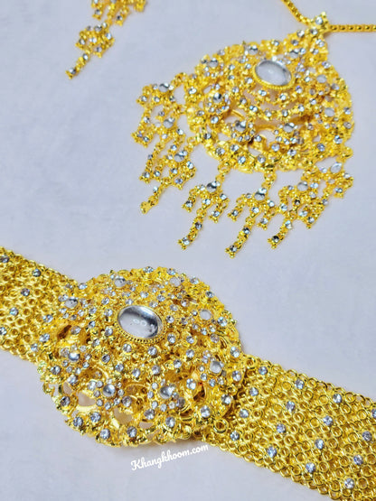 Large Oval Thai accessories set