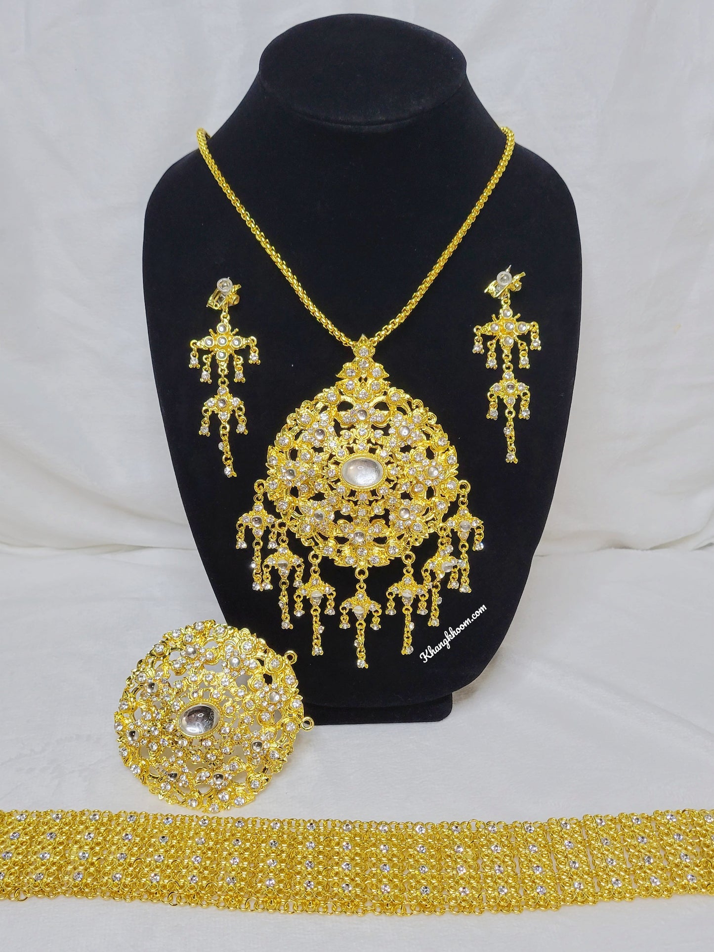 Large Oval Thai accessories set