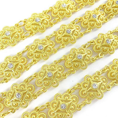 Gold Thai Crossbody Chain 02