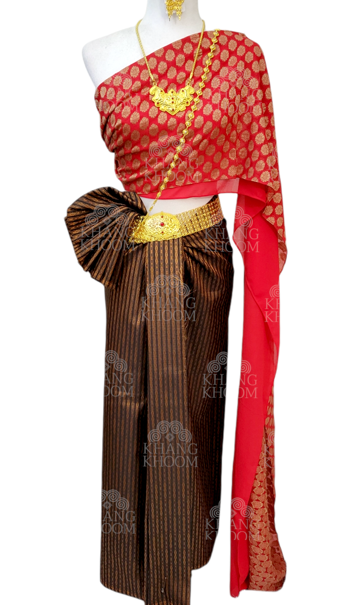 Traditional Thai Wrap Style Clothing- Mae Karakade Set