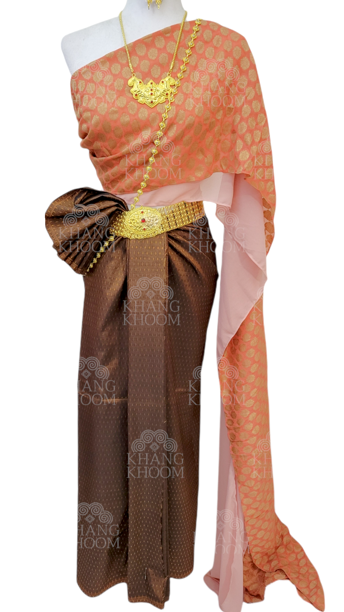 Traditional Thai Wrap Style Clothing- Mae Karakade Set