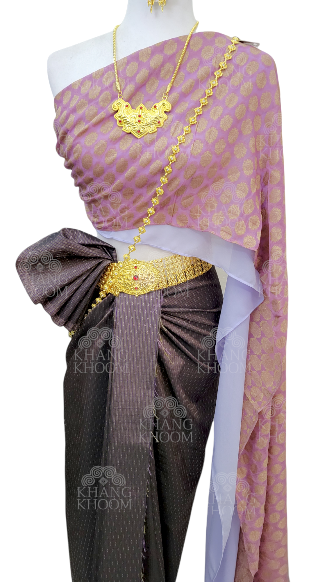 Traditional Thai Wrap Style Clothing- Mae Karakade Set