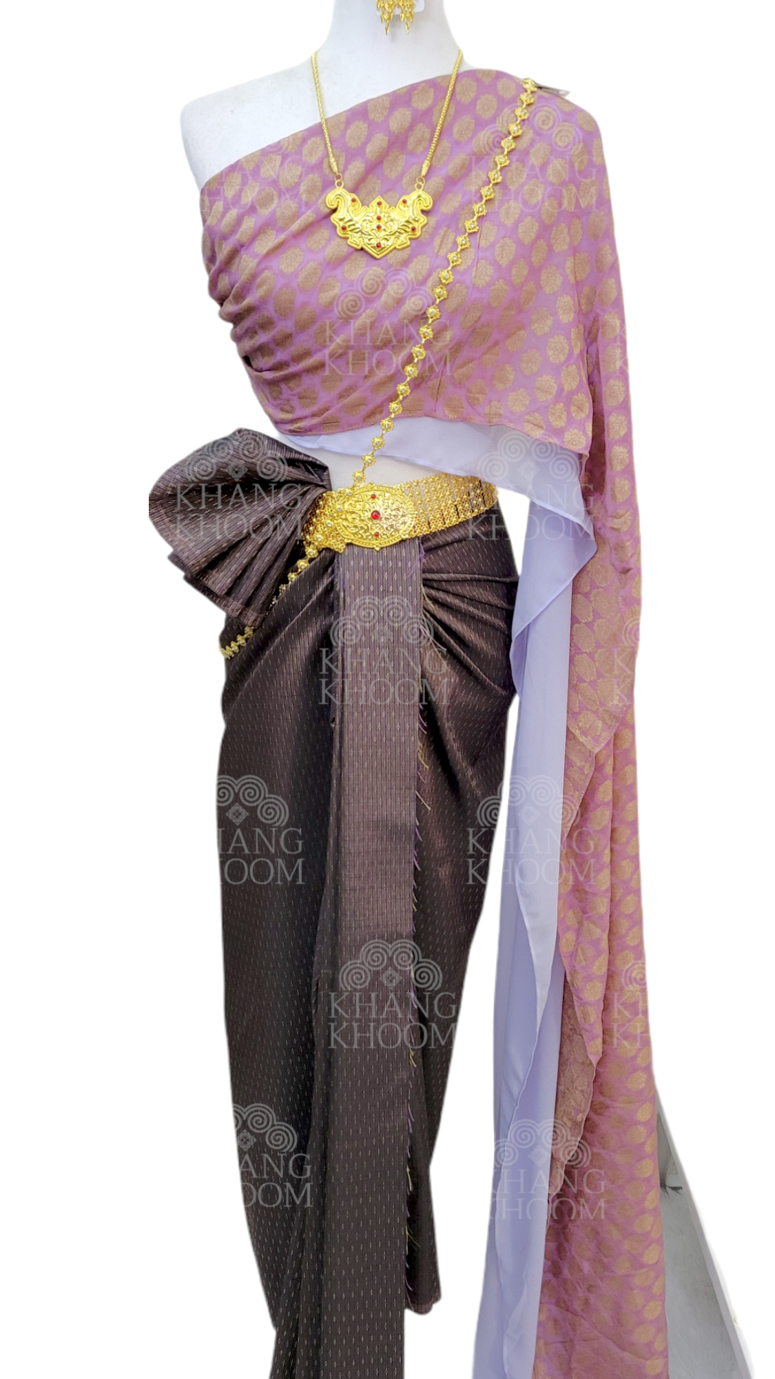 Traditional Thai Wrap Style Clothing- Mae Karakade Set