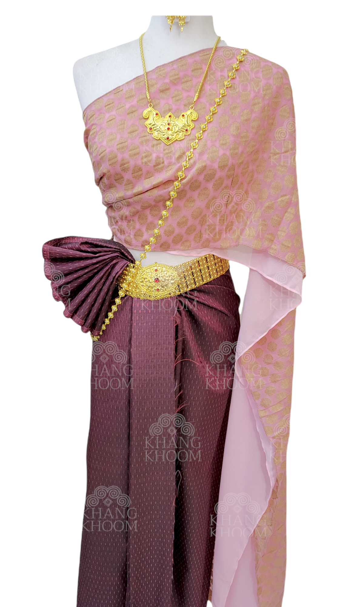 Traditional Thai Wrap Style Clothing- Mae Karakade Set