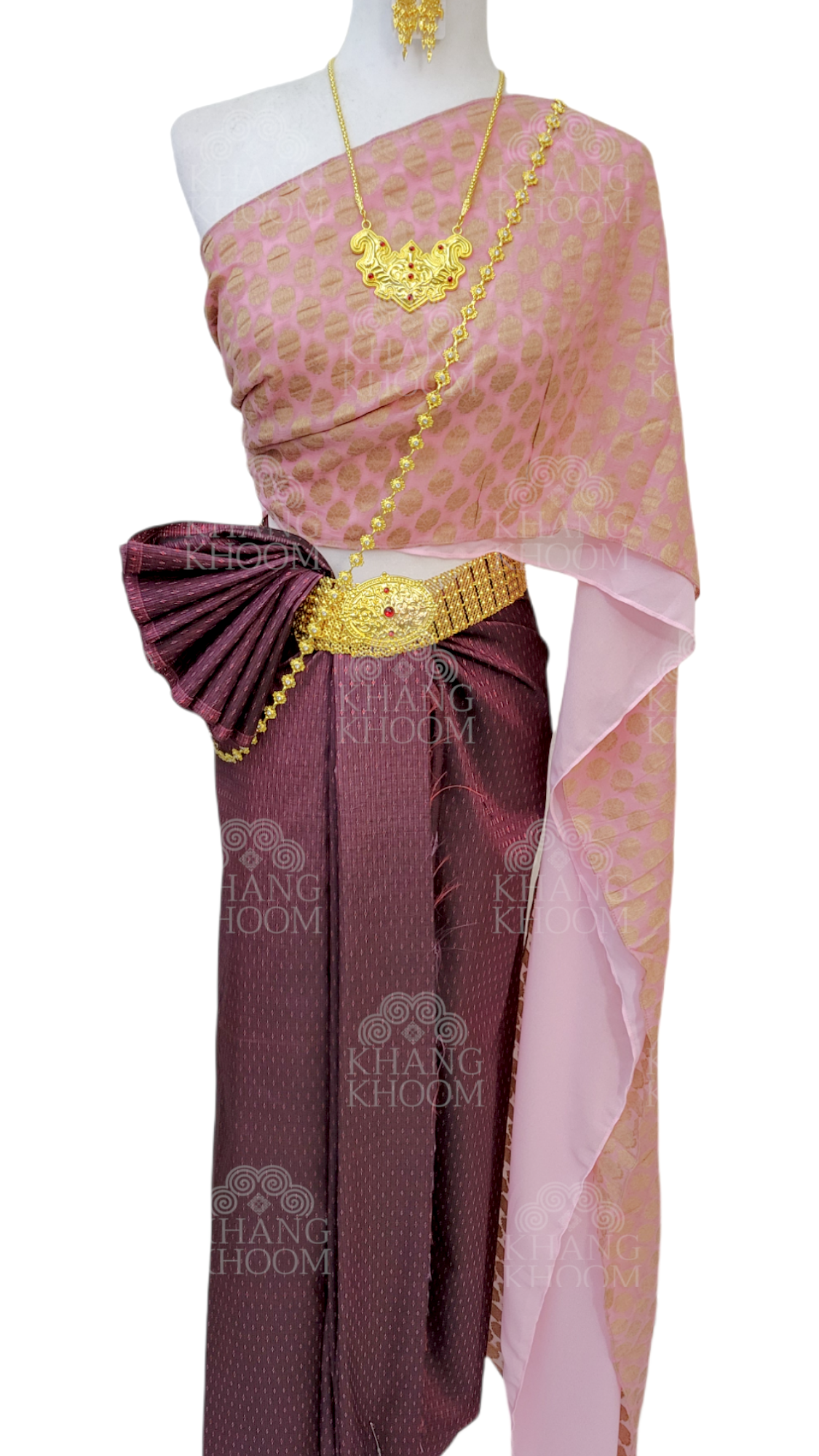 Traditional Thai Wrap Style Clothing- Mae Karakade Set
