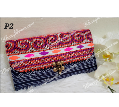 Hmong Batik Crossbody Bag