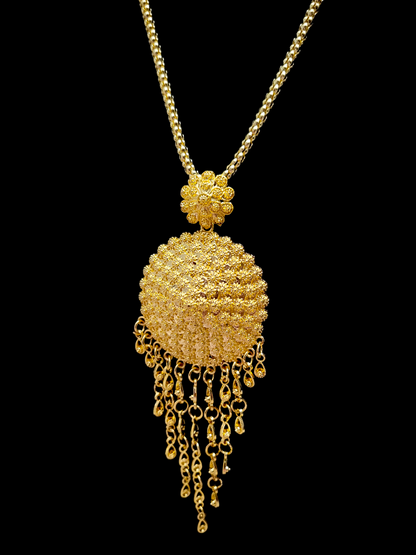 Gold Pikun Necklace Set