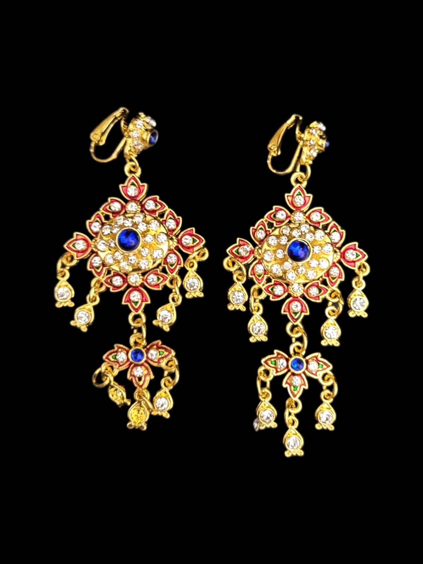 Blue Gold Thai Jewelry Set
