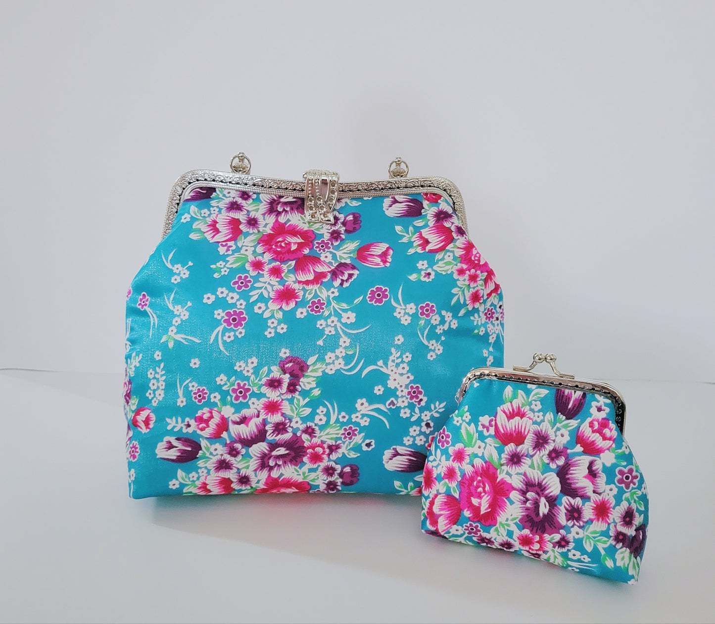 Locket Clasp Purse Set