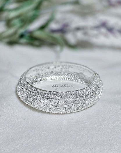 Silver Filigree Bangle