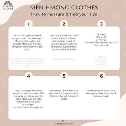 Hmong Green Vest Set