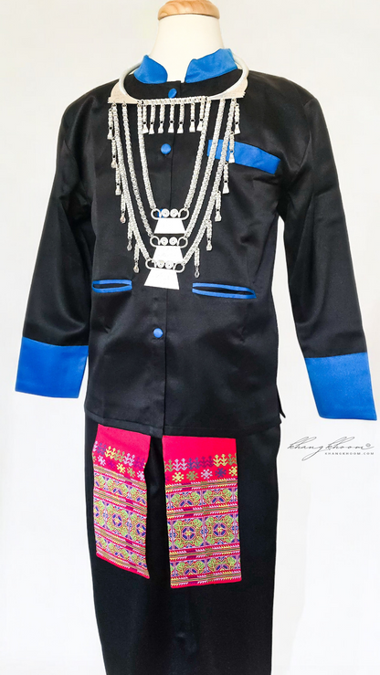 Hmong Sev Nplooj Men Set