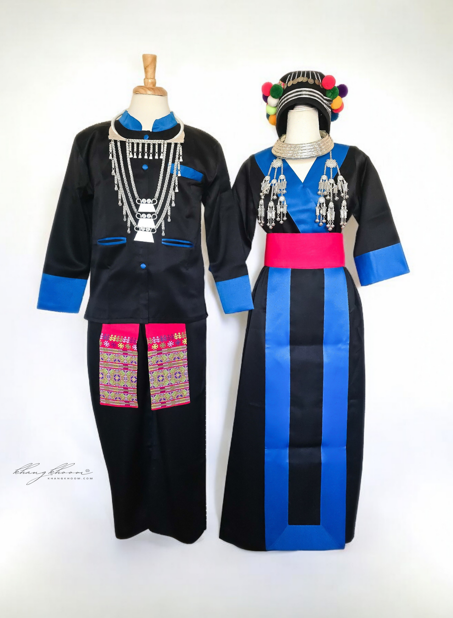 Hmong Sev Nplooj Men Set