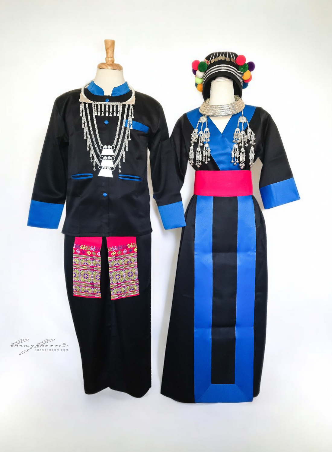 Hmong Sev Nplooj Men Set