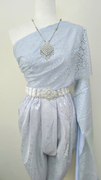 Silver Thai Pants Set