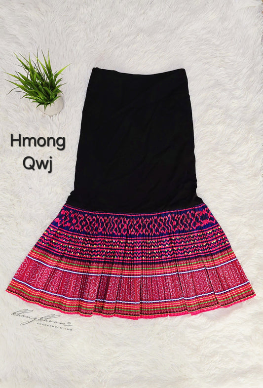 Hmong Qwj Mermaid Skirt