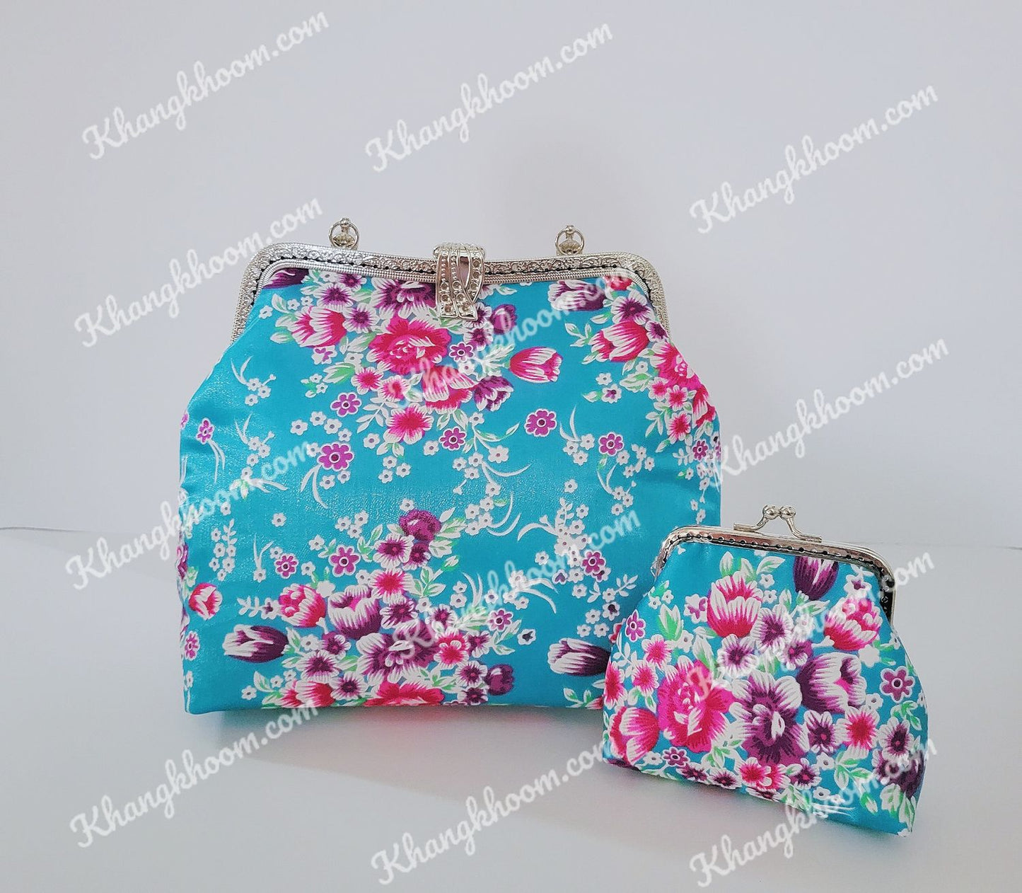 Locket Clasp Purse Set