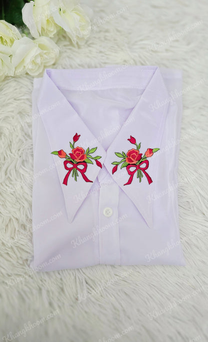 White Collar Shirt