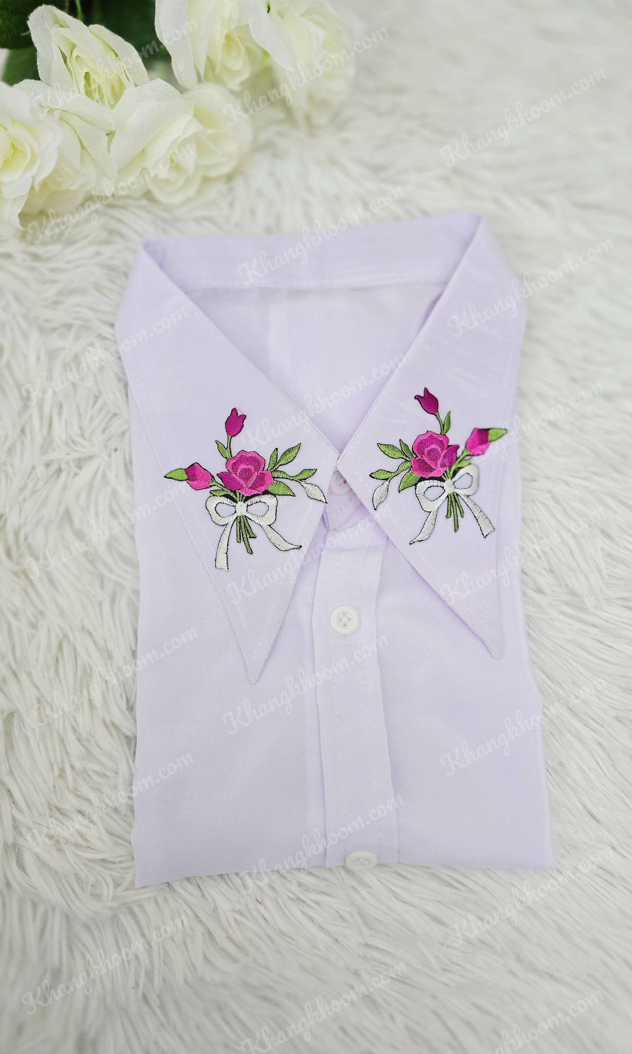 White Collar Shirt