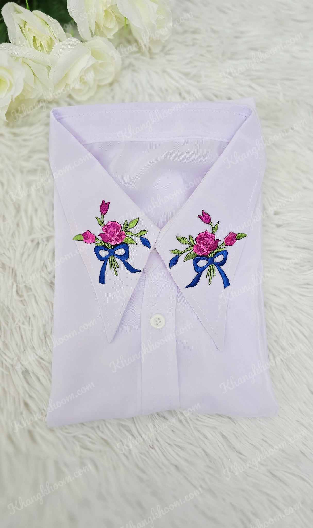 White Collar Shirt