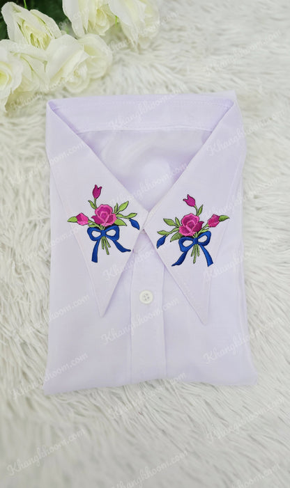 White Collar Shirt