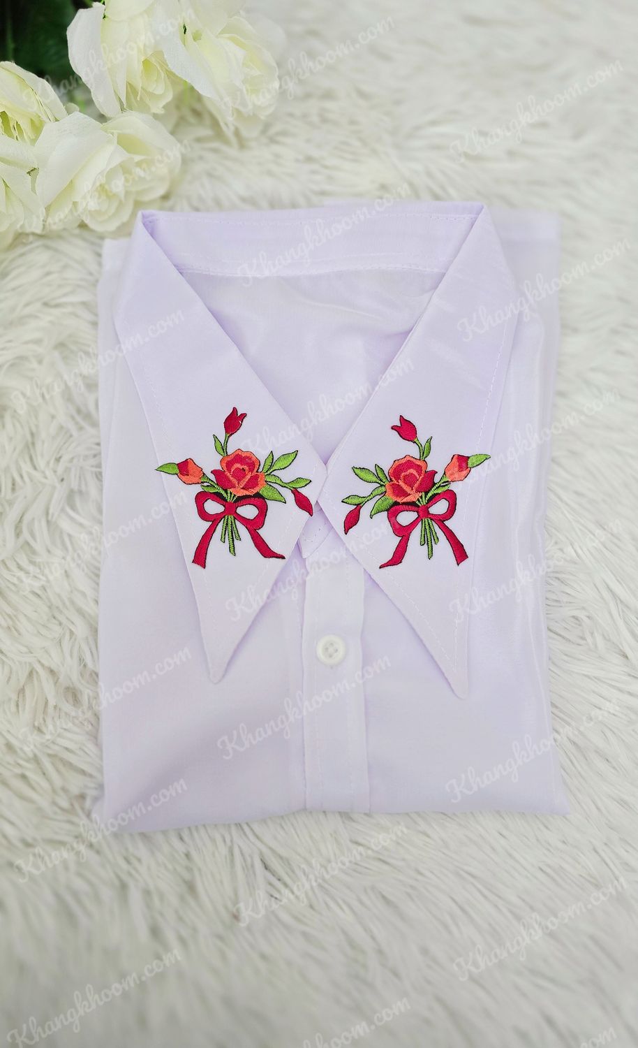 White Collar Shirt