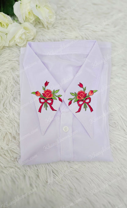 White Collar Shirt