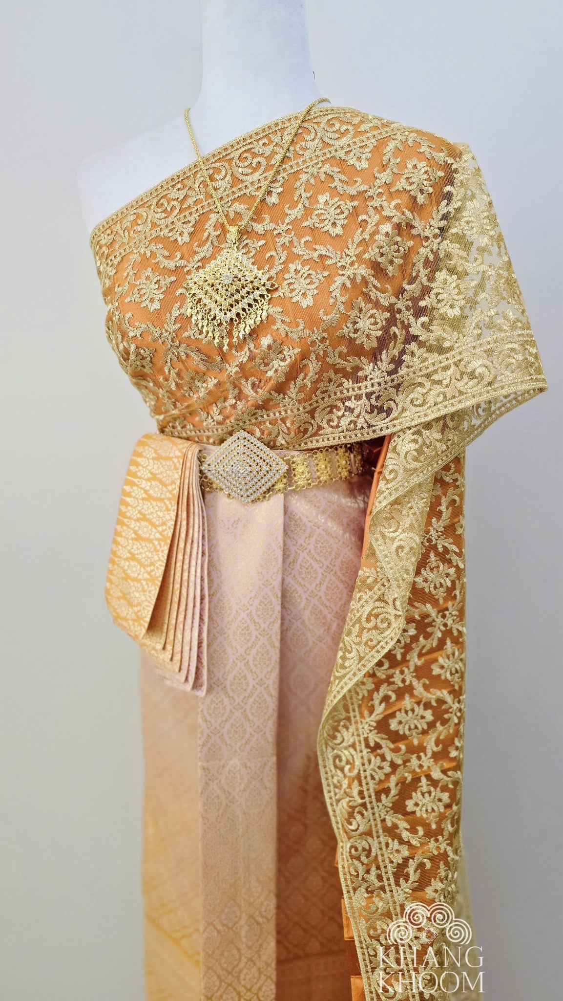 Marigold Thai Women Skirt Set