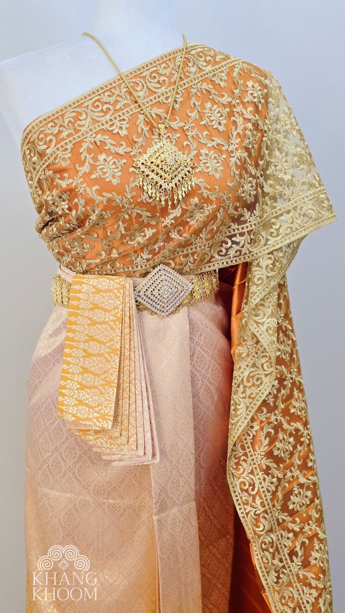 Marigold Thai Women Skirt Set