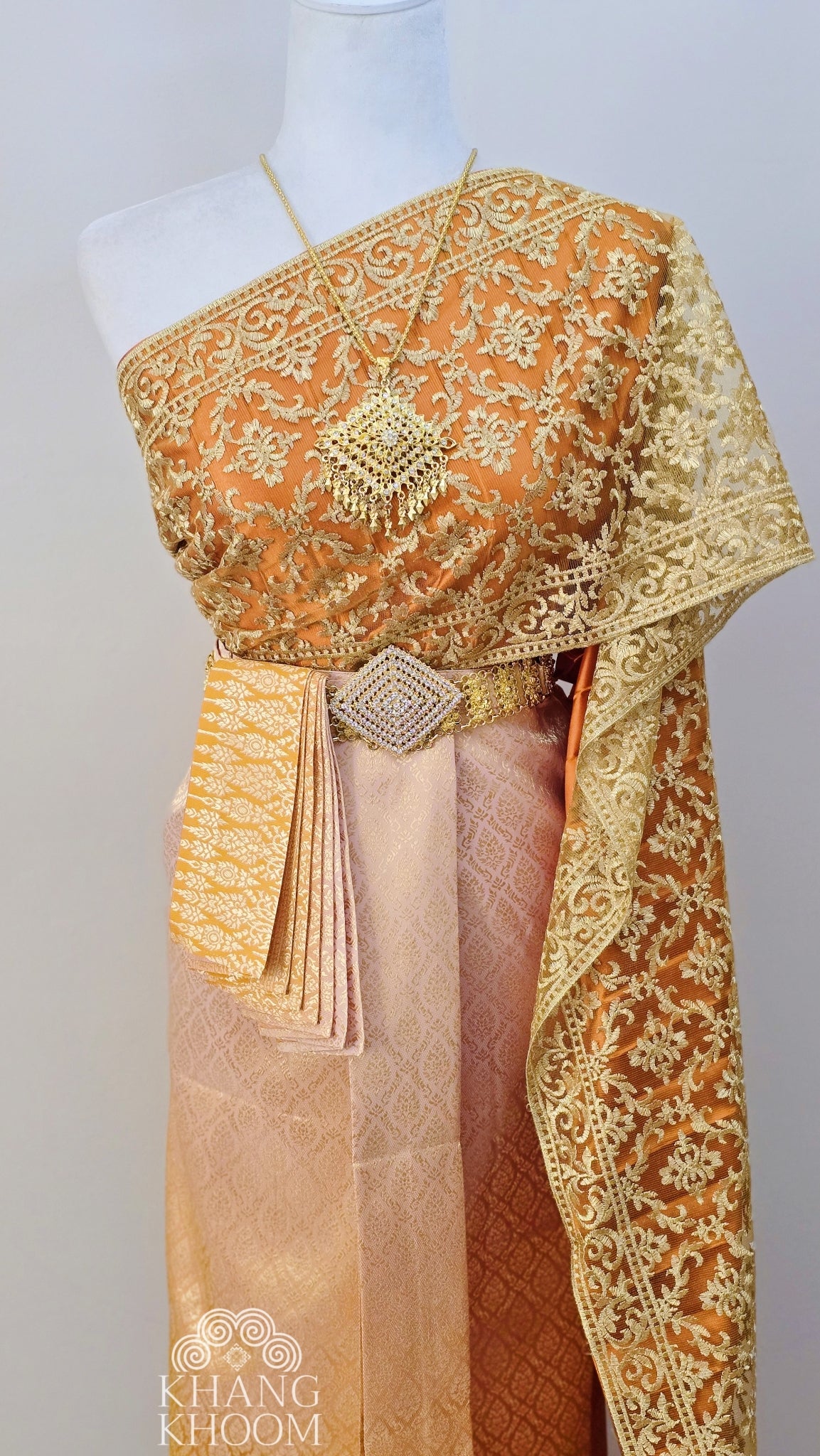 Marigold Thai Women Skirt Set