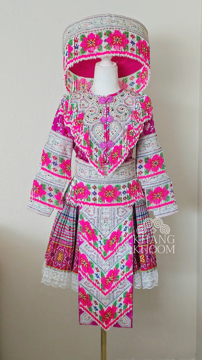 Hmong Chinese Fuchsia Pink