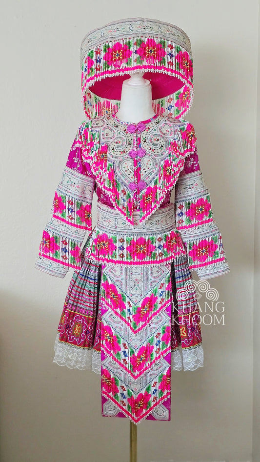 Hmong Chinese Fuchsia Pink